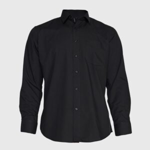 Camisa Trevira hombre negra