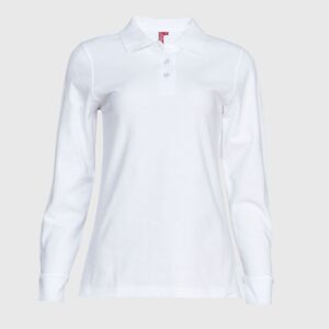 POLERA PIQUE 80-20 MUJER M.LARGA