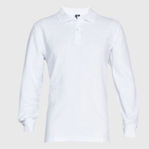 POLERA PIQUE 80-20 HOMBRE M.LARGA