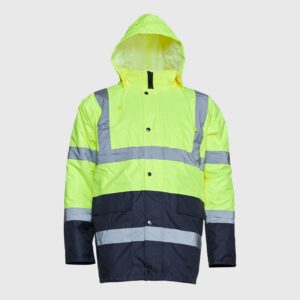 PARKA KIMONO BICOLOR OXFORD ALTA VISIBILIDAD