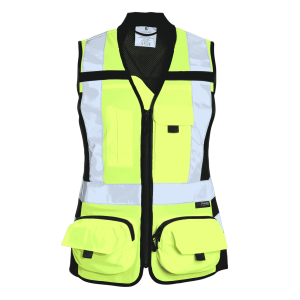 CHALECO GEOLOGO MINERO ALTA VISIBILIDAD MUJER