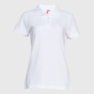 POLERA PIQUE 80-20 MUJER MANGA CORTA